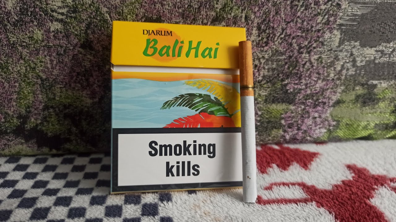 Очень специфическое курево - кретек Djarum Bali Hai