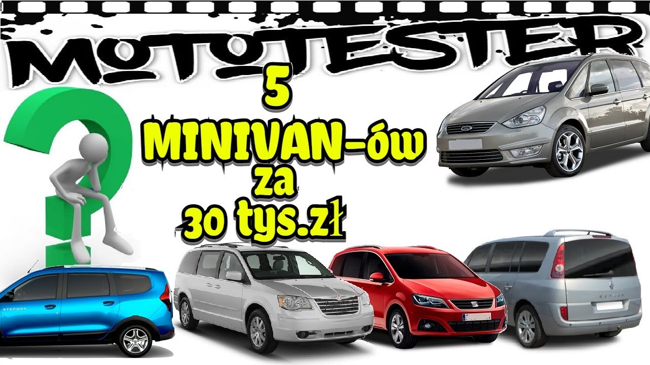5 POJEMNYCH AUT za 30 tys. złotych #TOP 60 MotoTester