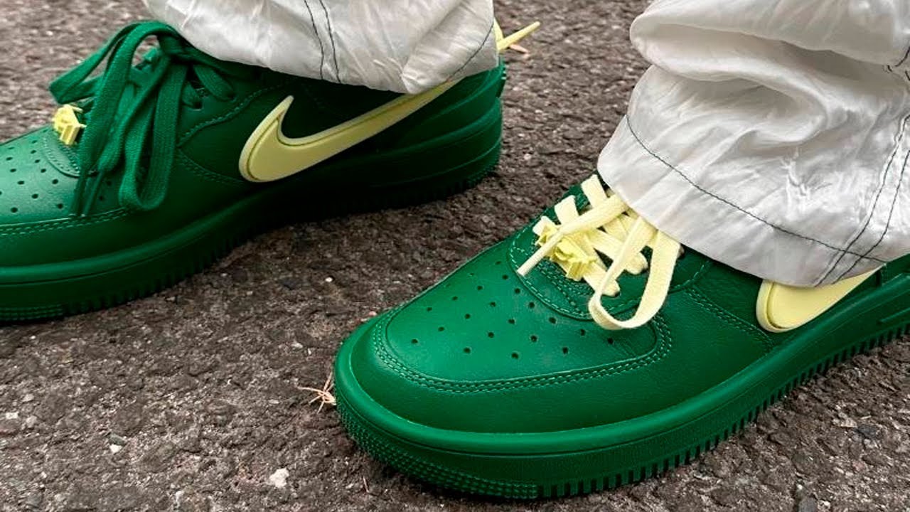 Самые необычные форсы! Обзор AMBUSH X NIKE AIR FORCE 1 Low “Green”