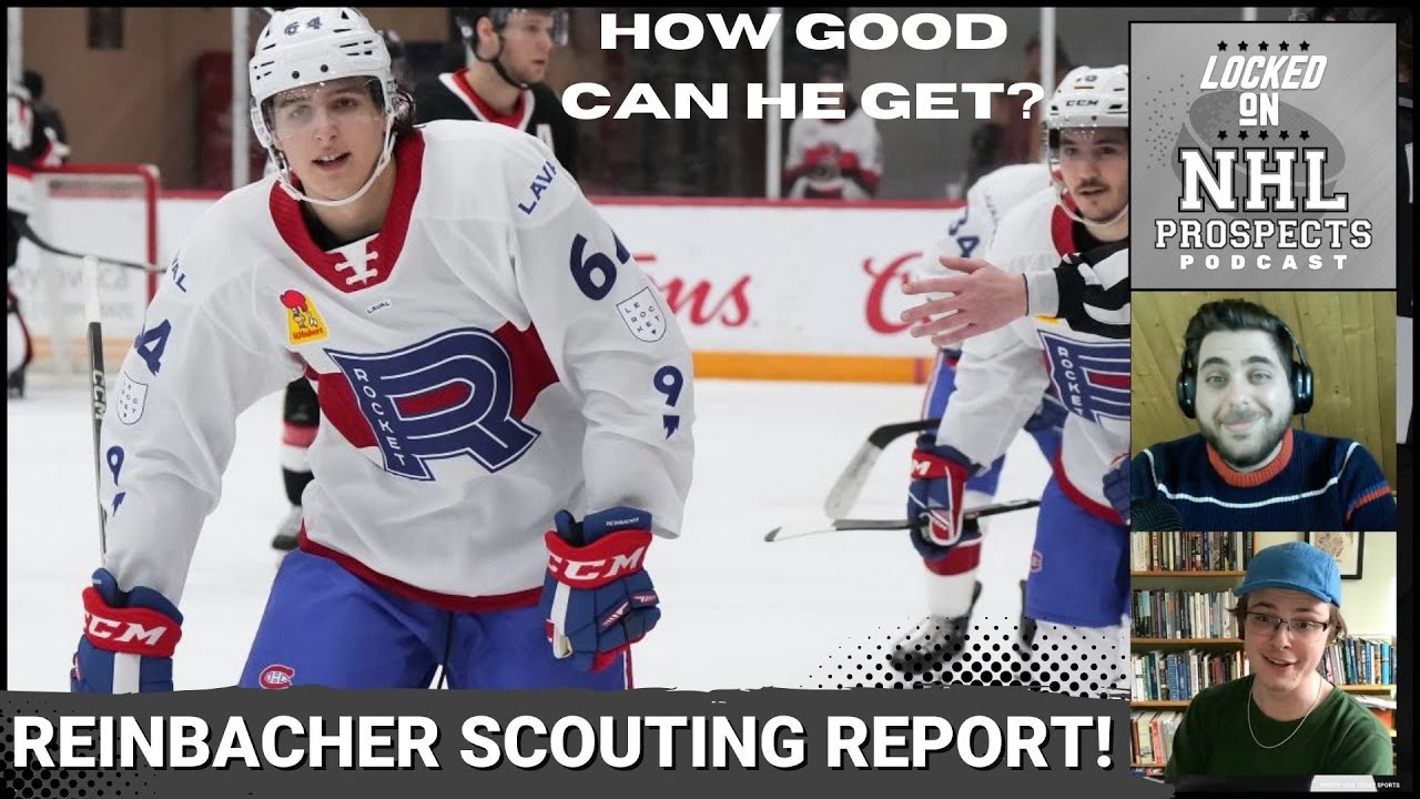 DAVID REINBACHER Scouting Report | Electric AHL Debut and NHL Projection