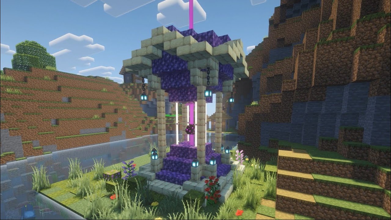 Minecraft Dragon Egg Shrine 🐉 