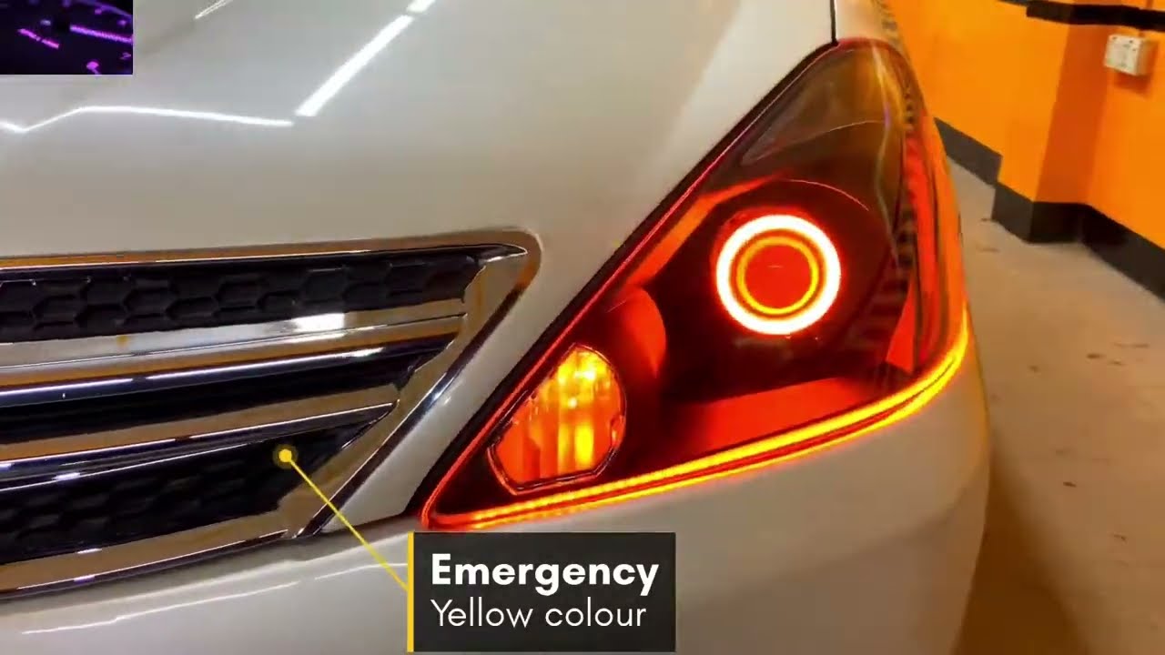 Toyota Allion Модель 2004 Модификация фар
