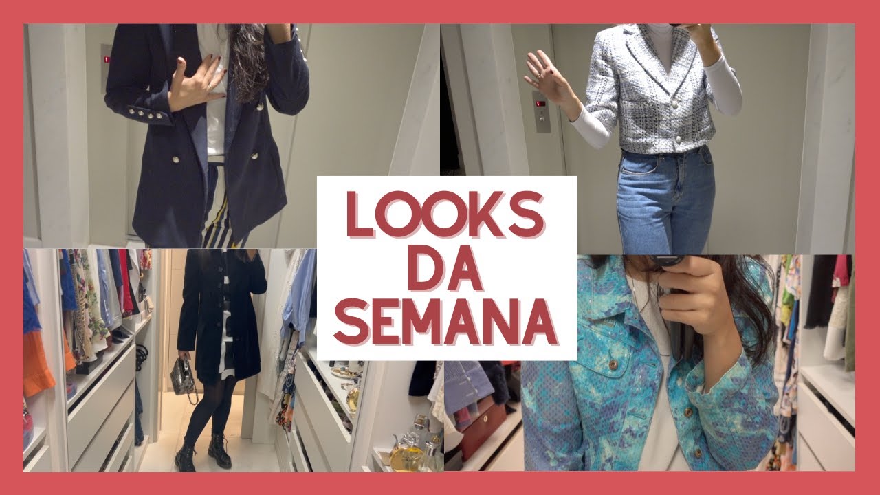 LOOKS DA SEMANA | Meus looks reais! - Vlog9 #julhotododia