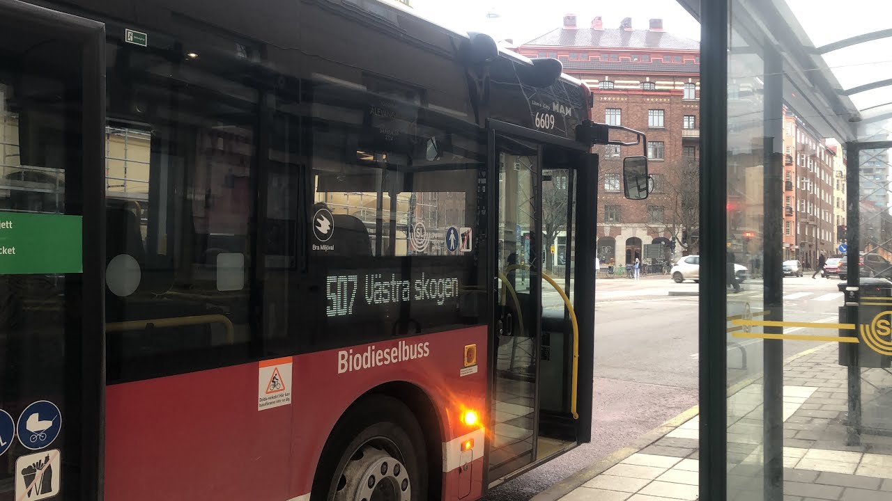 Resa med buss 507 från Odenplan till Karlbergsvägen