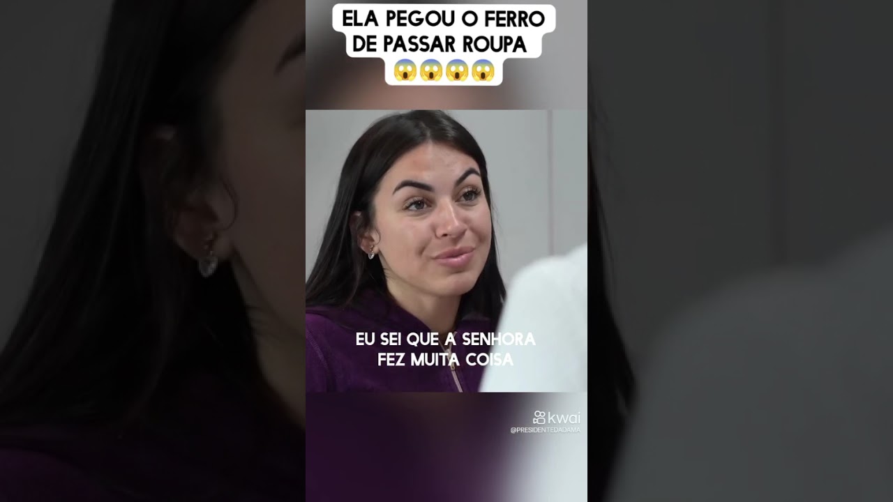 Ela não deixa nem a esposa passar a roupa do marido 😱