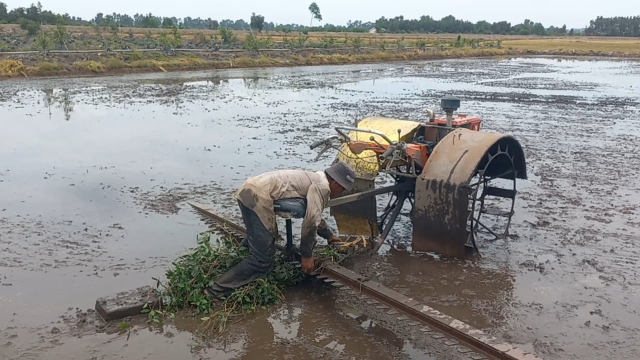 cách kéo đường nước độc lạ của a tèn hen kubota