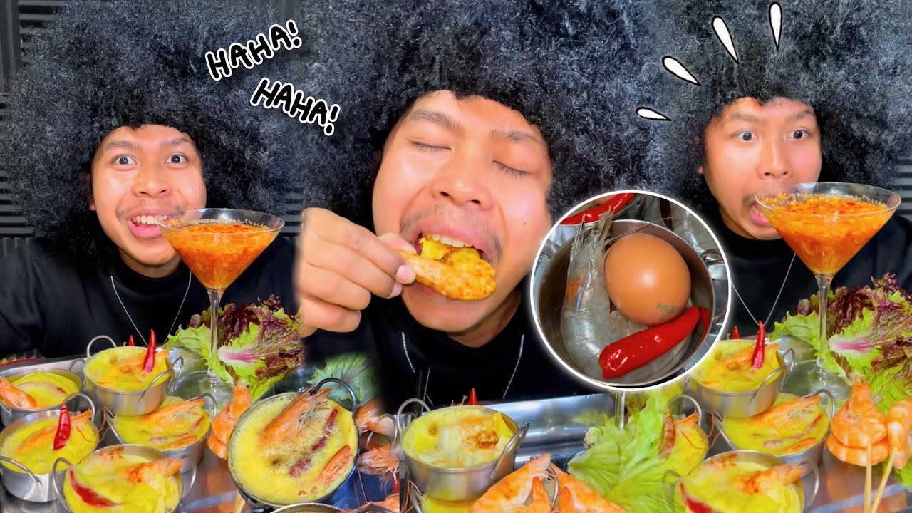 អាំងបង្កងយក្ស ស្នាដៃអ្នកខេត្តកំពង់ធំ🦞🔥😂ពូចិត្រFunny