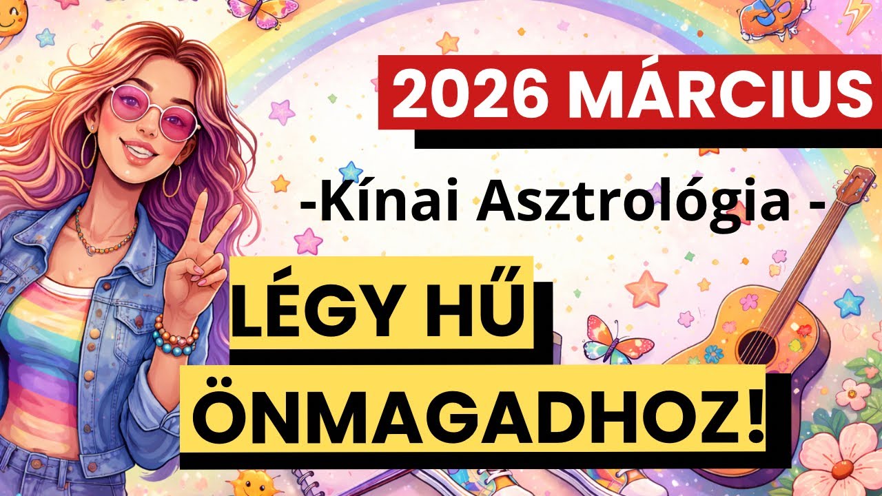 2026. március:  JIN FÉM NYÚL hónap - Kínai Asztrológia, I-Ching - Légy hű Önmagadhoz!