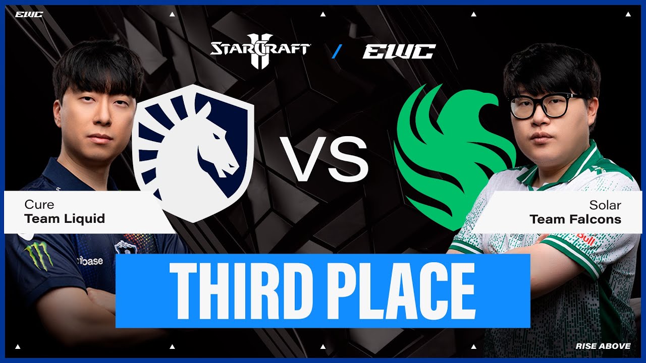 Cure vs Solar | StarCraft II at EWC 25 - Day 4 - Third Place Match