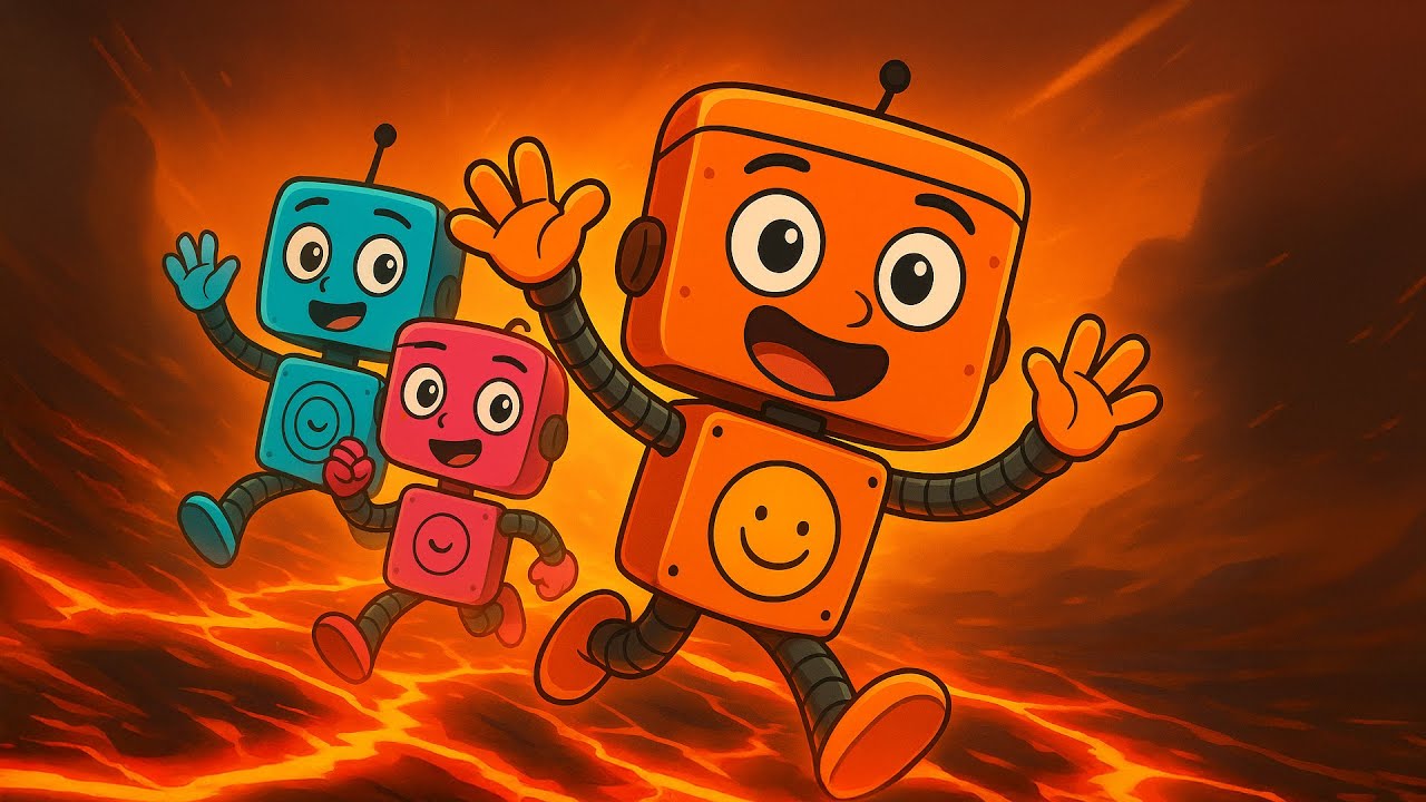 🌋Run! The Floor is Lava 🌋| Join Rusty & Friends in an Epic Adventure | Rusty's World