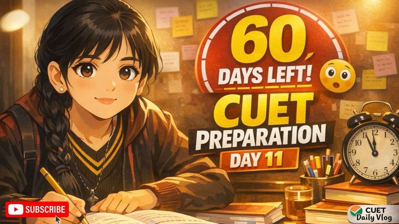 CUET 2026 Preparation Tips | What I’m Doing Daily