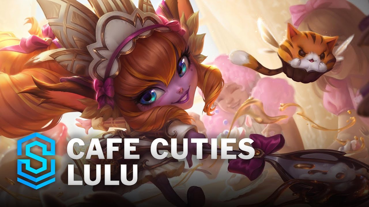 Cafe Cuties Lulu Skin Spotlight - League of Legends