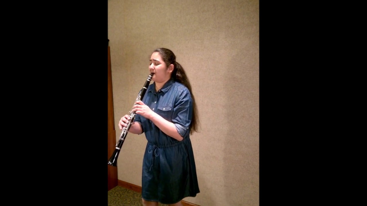 2017 D2 on Clarinet, Eye of the tiger