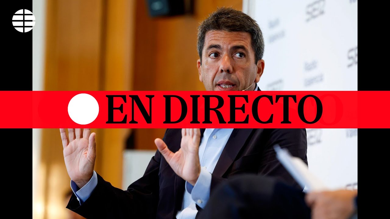 🔴 DIRECTO | Carlos Mazón comparece tras su encuentro con Pedro Sánchez