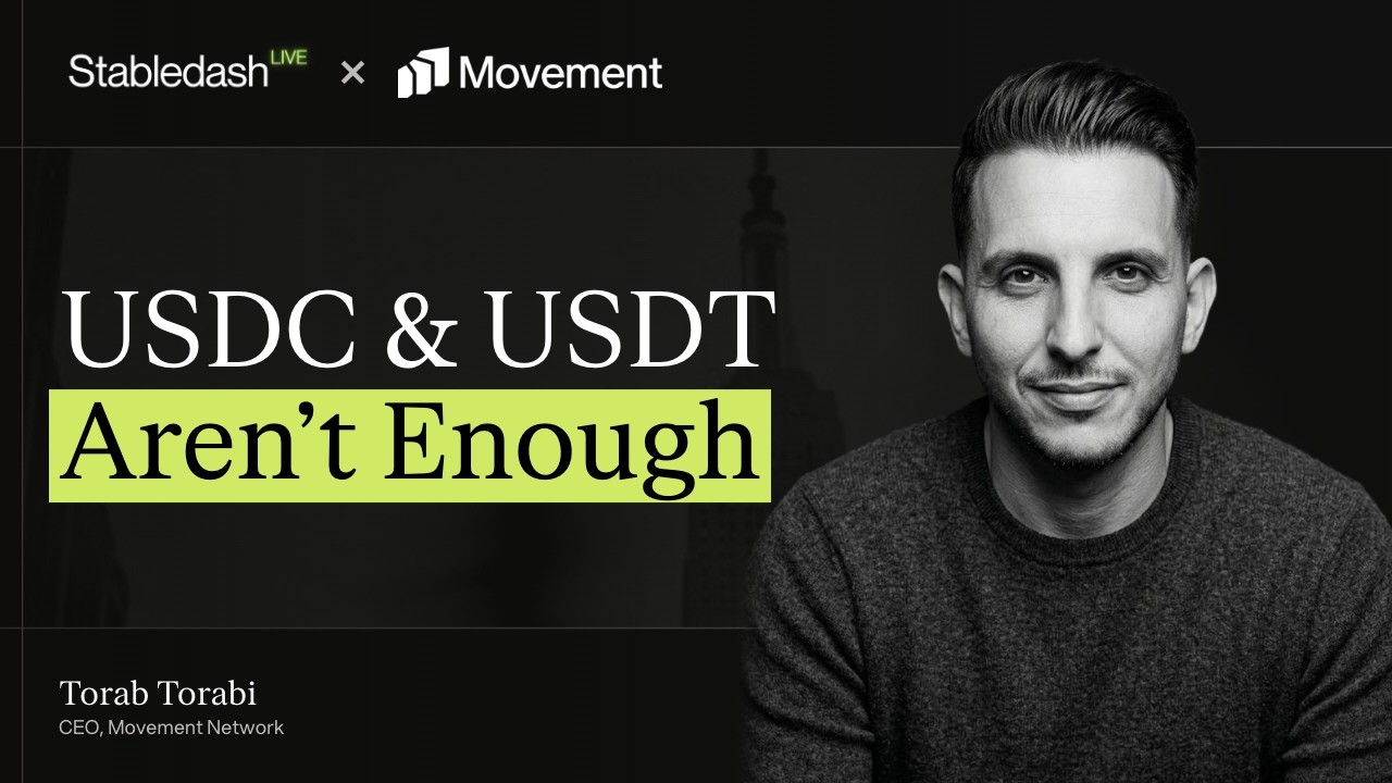 The Flaw in the USD Stablecoin Thesis: Movement CEO Torab Torabi