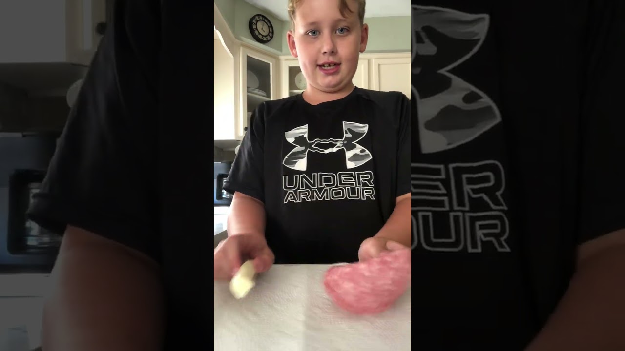 cheese meat roll up