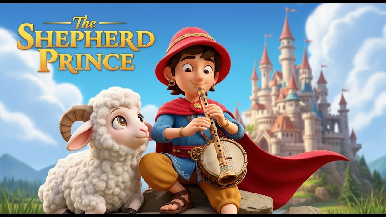 The Shepherd Prince 👑🐑 | Kids Moral Story | Humility, Kindness & True Leadership
