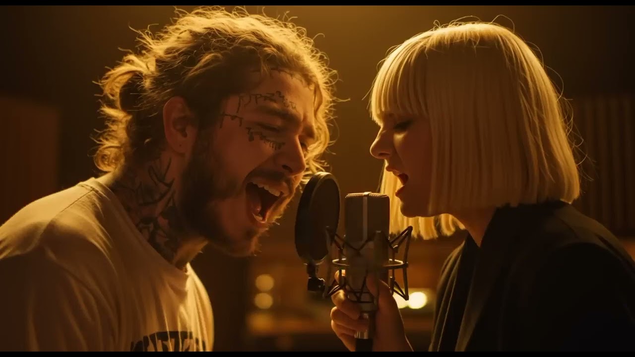 Post Malone ft  Sia &ndash; Addicted to You  Lyrics VideoAI Music
