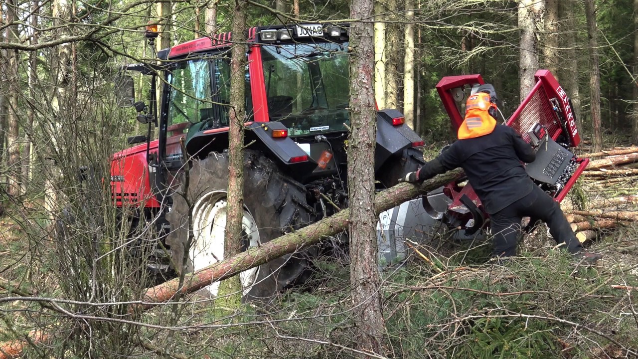 Valtra 6250 & Hypro 300 Gallring/Röjning - HD 2017