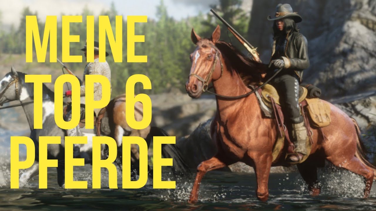 Red Dead Online|Meine Top 6 Pferde im Online Modus!|Pferde