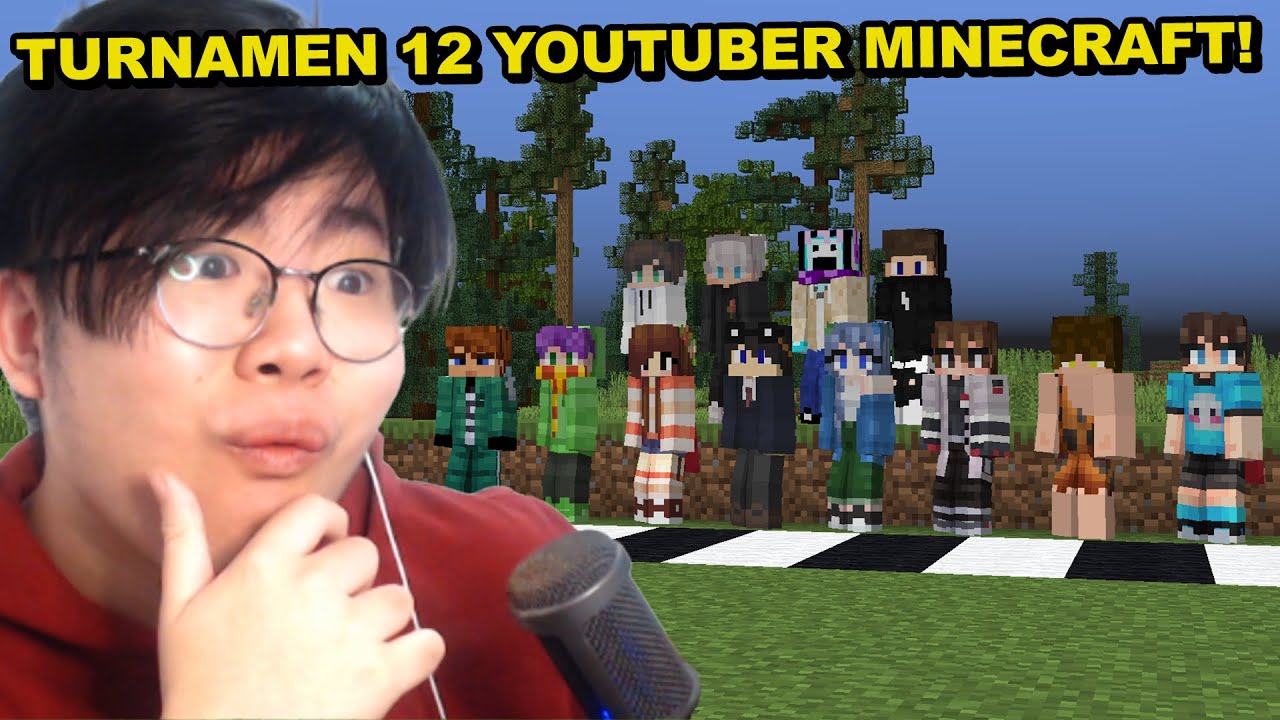 Gw Menang Dua Kali di Turnamen Minecraft Lawan 12 Youtuber ...