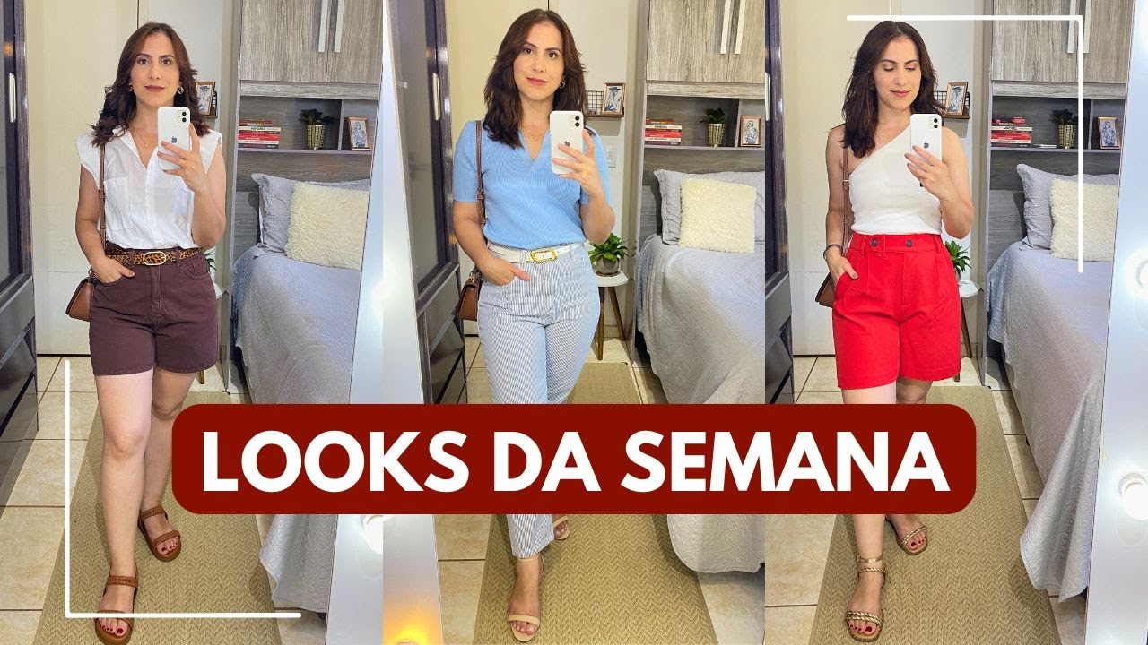 LOOKS REAIS DA SEMANA, looks que usei no meu dia a dia, looks 35+ | Gi Rodrigues