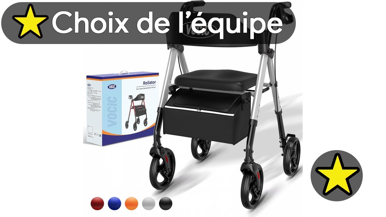 🏆 TOP 3 MEILLEUR DEAMBULATEUR PLIABLE 2025