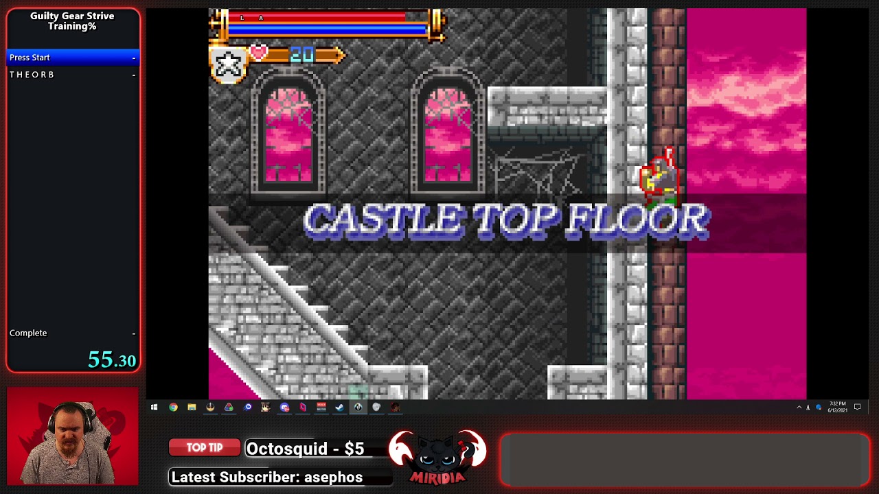 Guilty Gear Strive Training% World Record