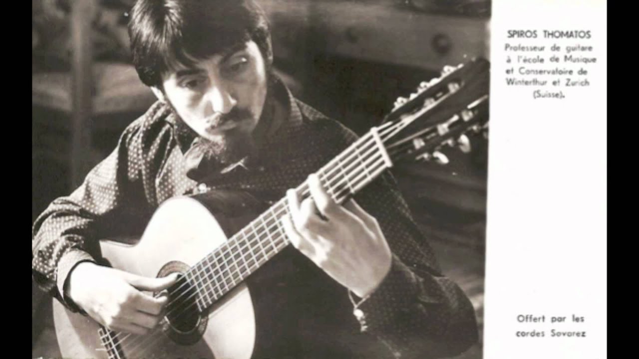 Carl Maria von Weber - Divertimento für Gitarre und Klavier, Op. 38. Spiro Thomatos, Gitarre (3).
