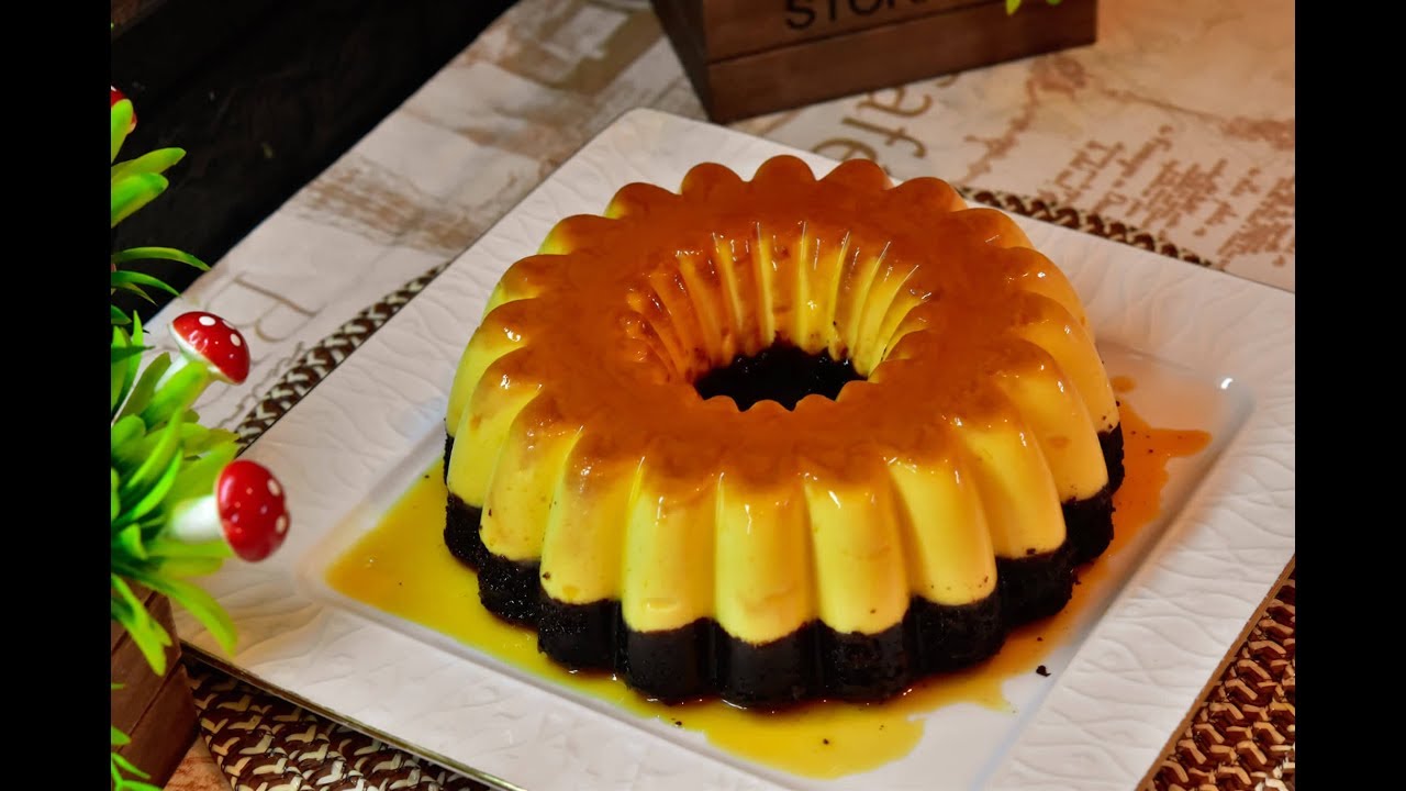 كيكة الكريم كراميل (قدرة قادر) بااسهل وابسط طريقه..  من اطيب والذ الوصفات لاتفوتكمCream Caramel Cake