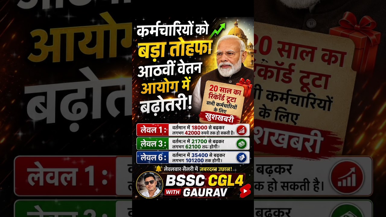 8th_pay_commission_basic_salary_2026_#8thpaycommission_#salary_#govtemployees_#ops_#dahike