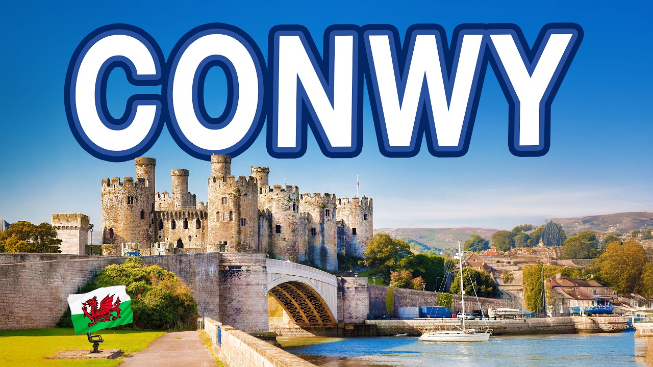 CONWY | Tour of STUNNING Conwy North Wales | 4K Walking Tour