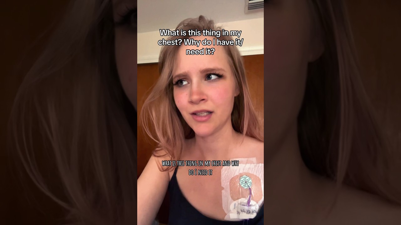 What is in my chest? #centralline #disabilityawareness #chronicillness #spoonie