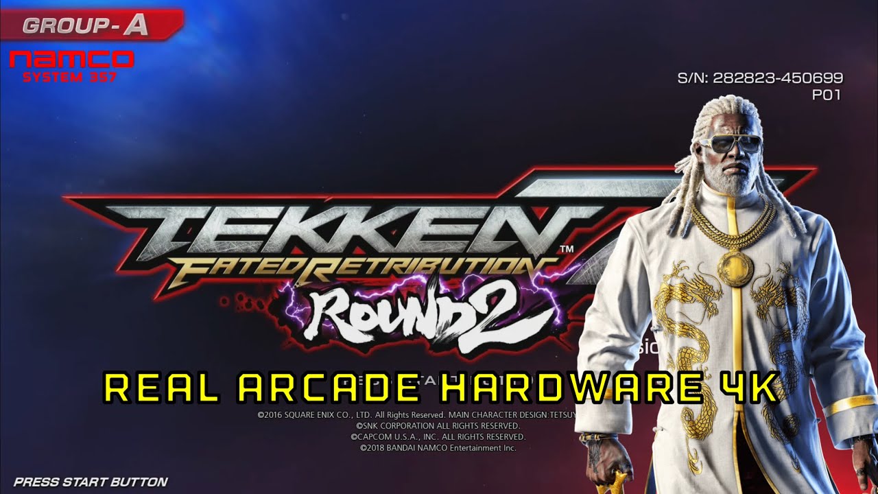 Tekken 7 Fated Retribution - Round 2 Ver.4.20 Leroy Smith Namco System ES3
