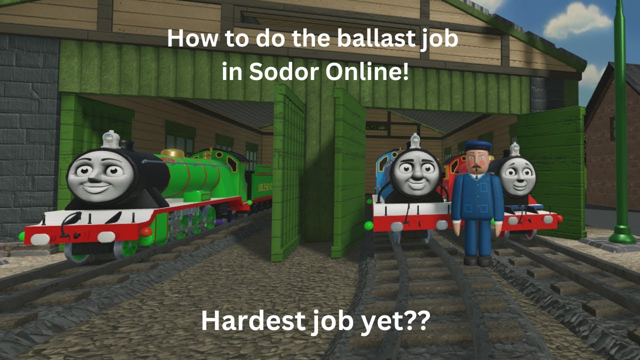 How To Do The Ballast Job In Sodor Online Jobs A' Plenty! 🚂🌎