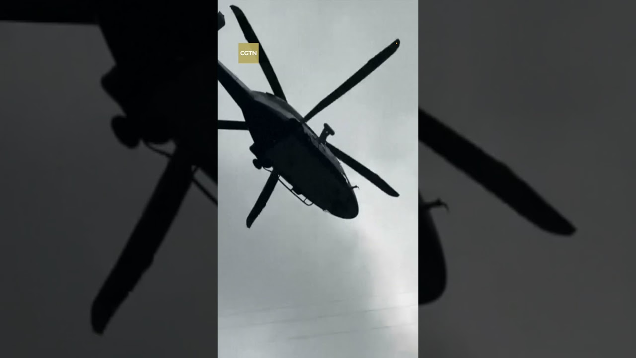 Rescue and relief efforts following heavy downpours in north China