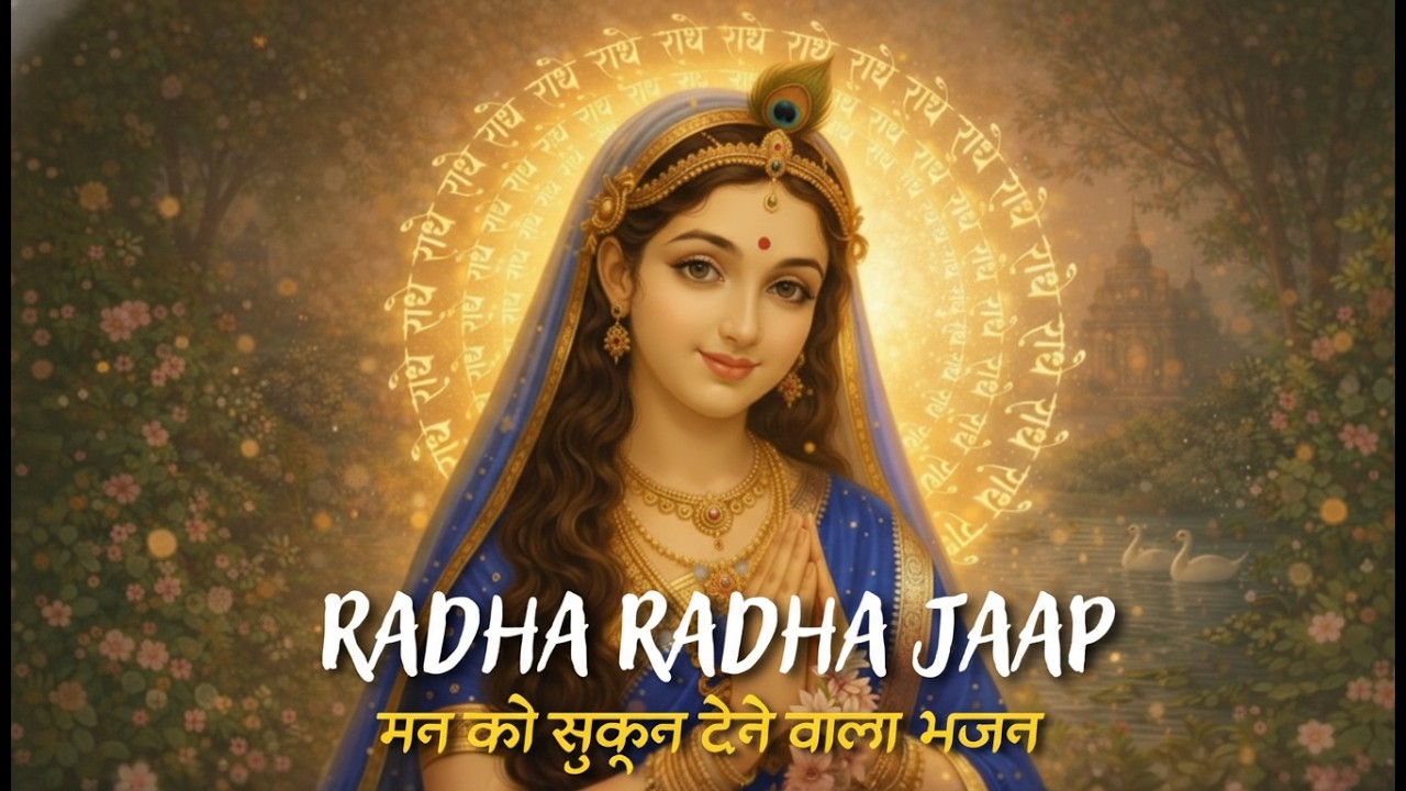 अखंड श्री राधा नाम जप 1008 Baar | Shri Radha Naam Jaap | Radha Prem Dhun