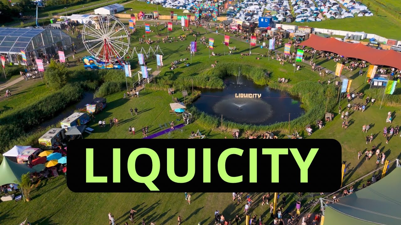 LIQUICITY Festival 2025 DJI Mini 4 Pro Aerial View