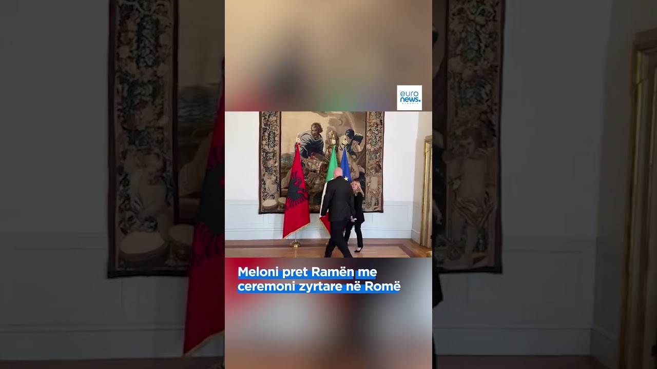 Meloni pret Ram&euml;n me ceremoni zyrtare n&euml; Rom&euml;