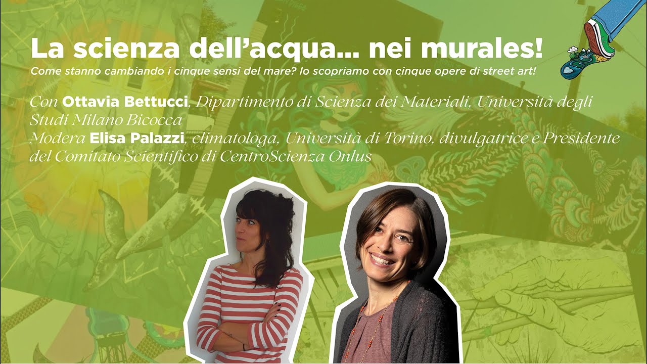 La scienza dell’acqua … nei murales!