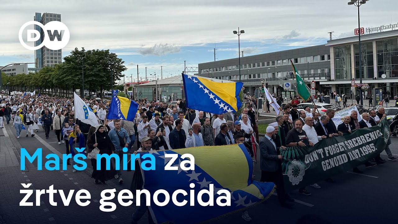 Marš mira u Dortmundu: Sjećanje na genocid u Srebrenici