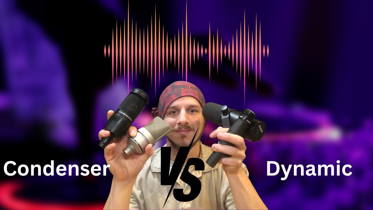 Capturing Sound Magic: Condenser vs. Dynamic Microphones Compared