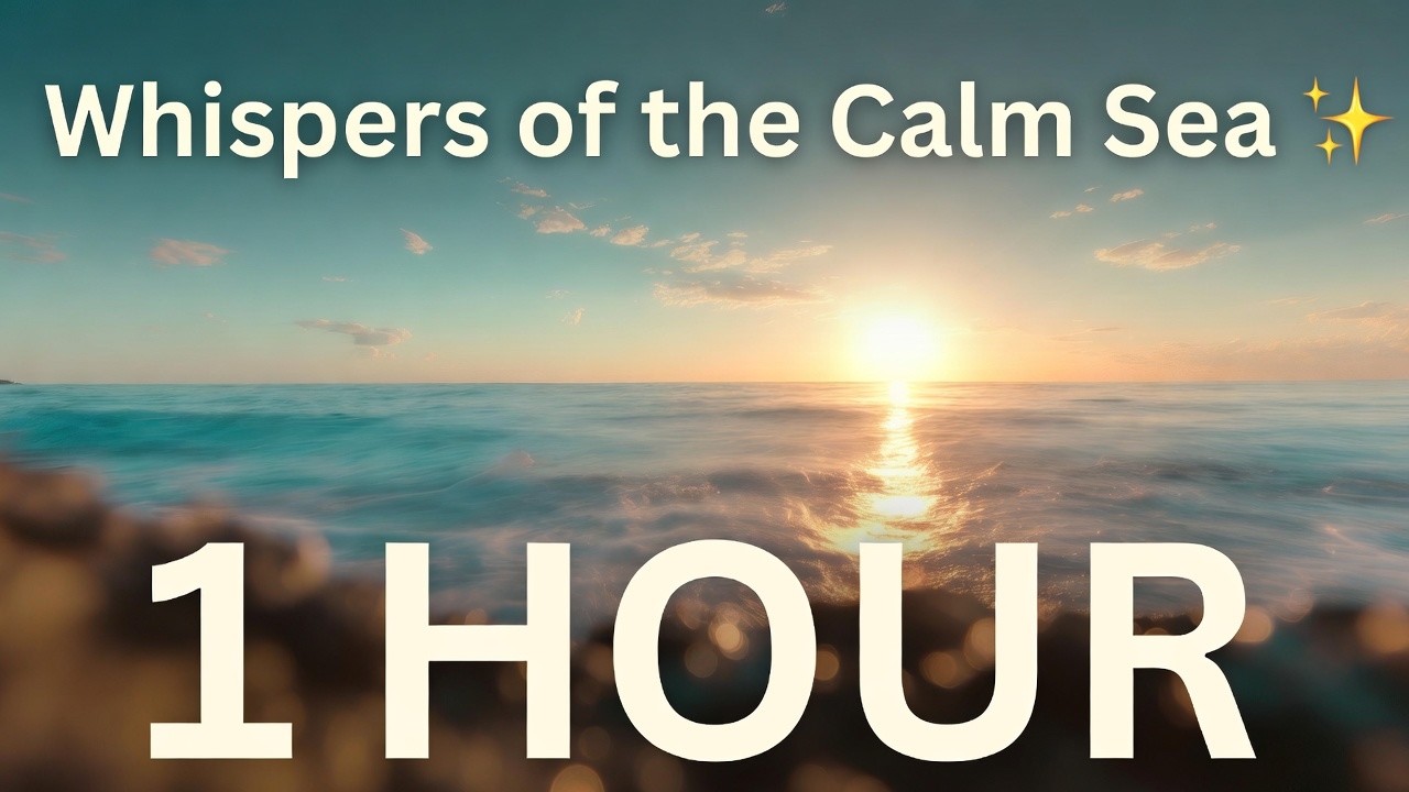 Whispers of the Calm Sea | Calm Piano & Ambient Music