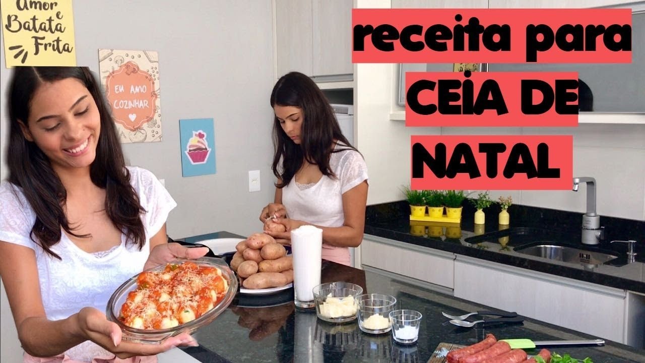NHOQUE RECHEADO | Receita para CEIA DE NATAL