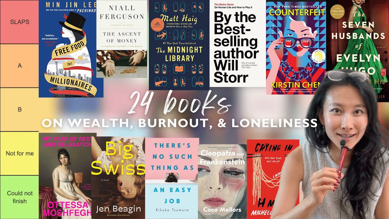 Rating every book I read this year | on WEALTH, BURNOUT, and LONELINESS