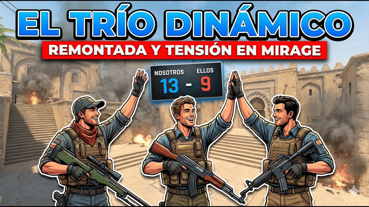 EL TRÍO DINÁMICO: Remontada y tensión en Mirage con Meiker y Sergi