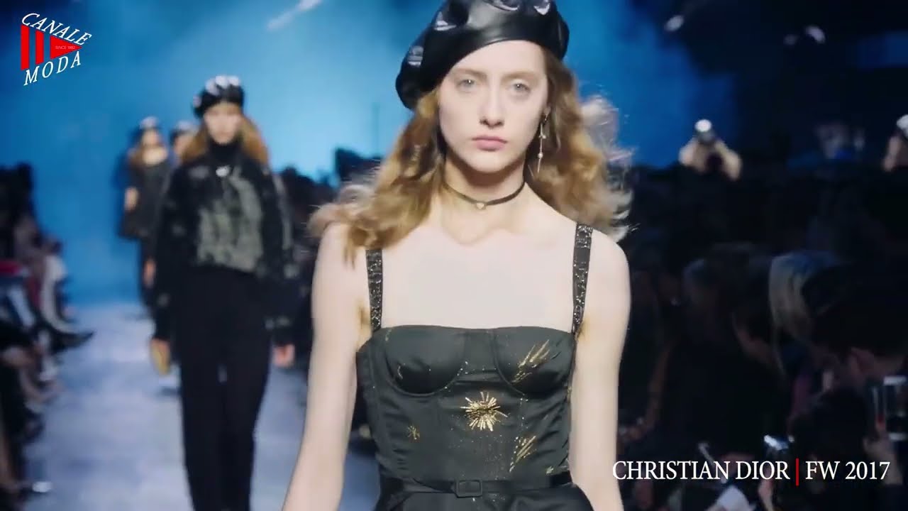 Коллекция CHRISTIAN DIOR Осень-Зима 2017 Париж 4K - Canale Moda