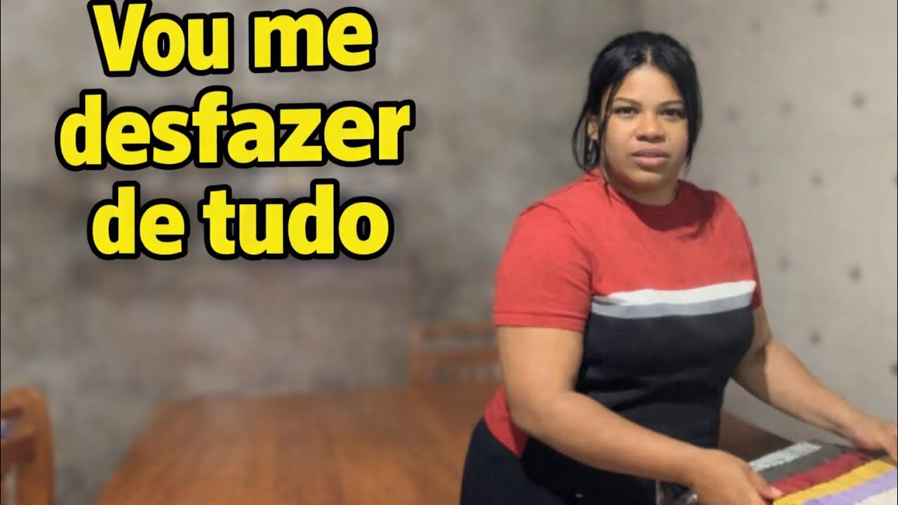 Eu precisava fazer isso…mas não queria. 🚨Hoje eu vou me desfazer de tudo.