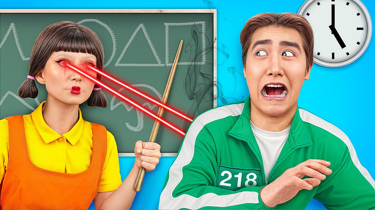 Игра в Кальмара 2 в Школе от Multi DO Team