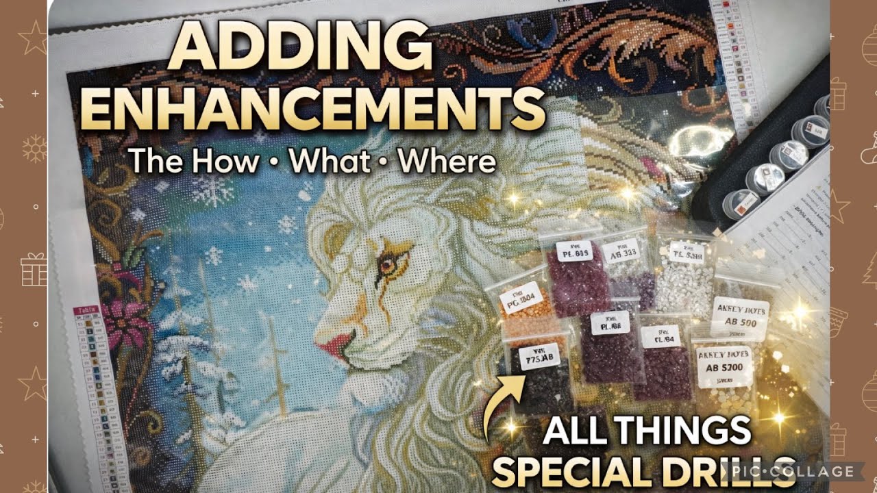 Diamond Painting Enhancements 💎 All Things Special Drills